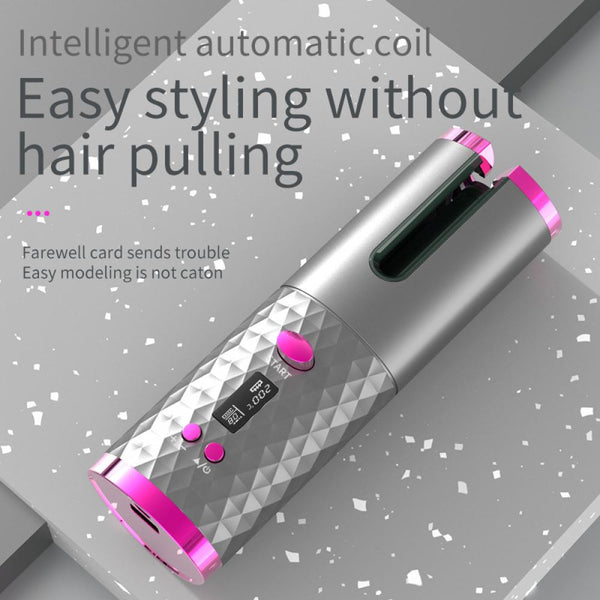 CORDLESS AUTOMATIC HAIR CURLER